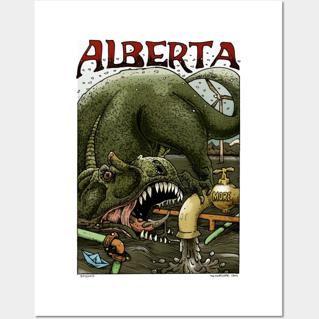 Tourism Alberta! Wall Art by Froobius